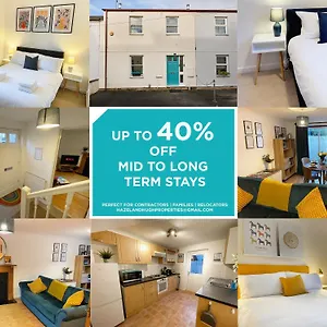  Holiday home 3 Bed In Town Centre With Free Parking For 1 Car
